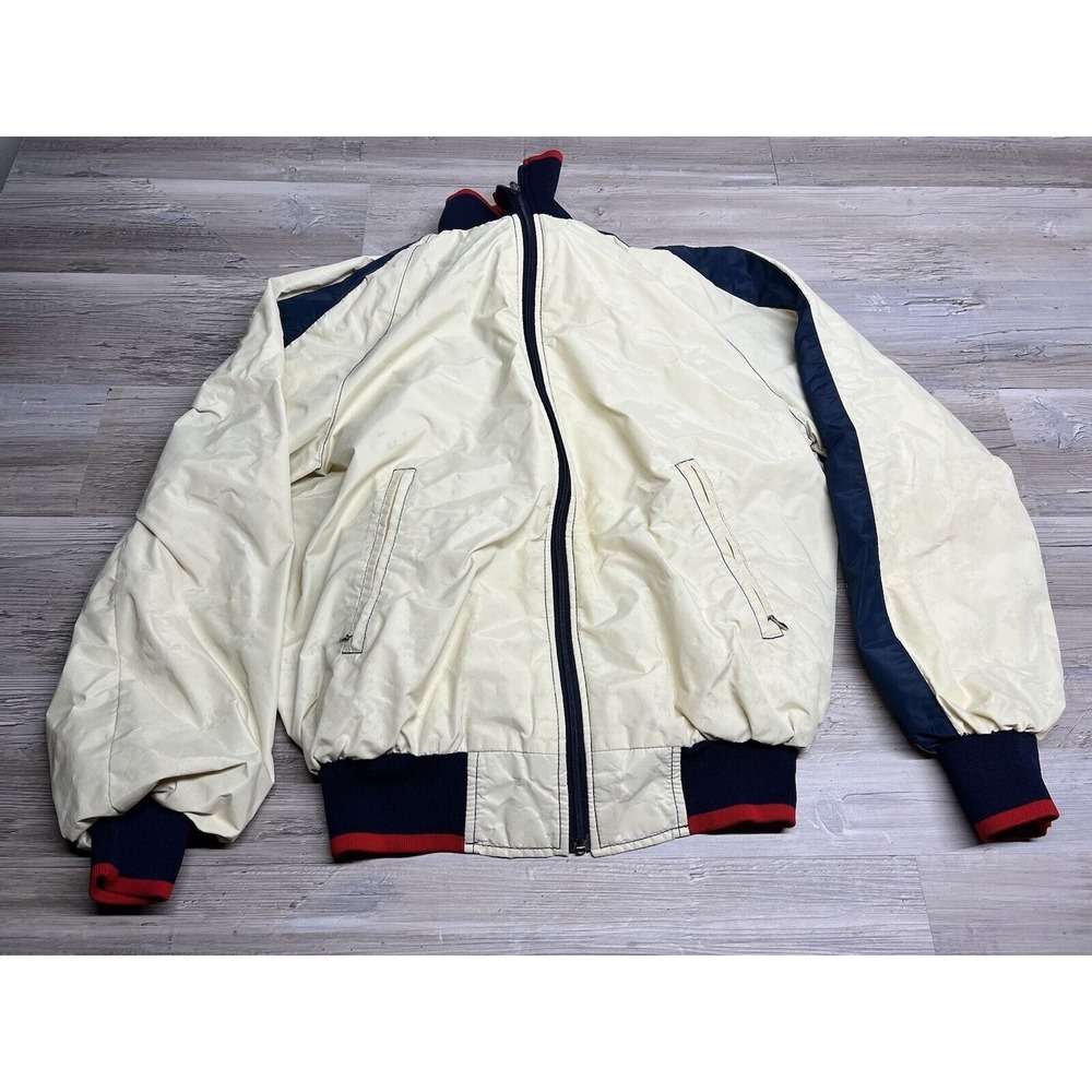 Field & Stream Gordon Ferguson Jacket Mens 44‎ Long White XL Lined Nylon